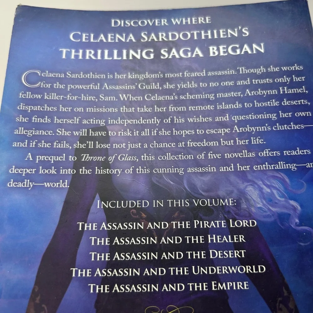 The Assassin's Blade 1st Print Paperback by Sarah J. Maas Throne of Glass